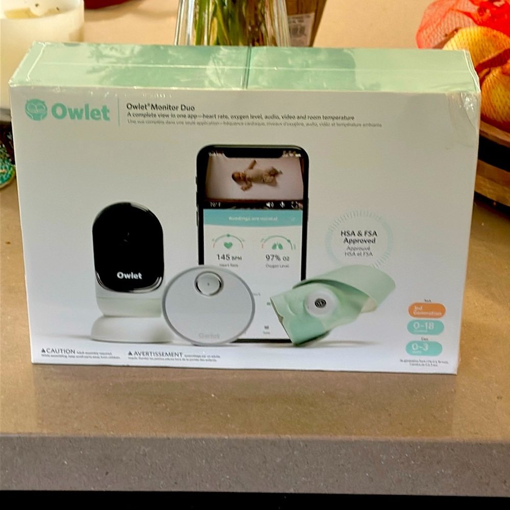 Owlet - Dream SockSmart Duo 3rd Gen—Brand NEW!